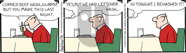 The Born Loser on Thursday November 9, 2023 Comic Strip