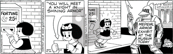 Nancy on Wednesday September 16, 1998 Comic Strip