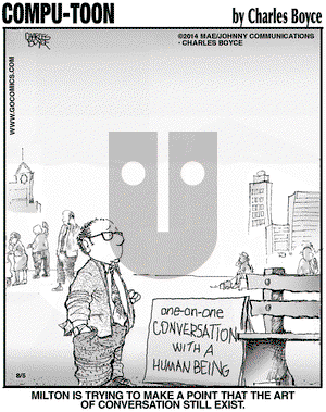 Compu-toon on Tuesday August 5, 2014 Comic Strip