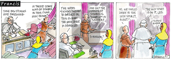 Francis - Monday February 17, 2025 Comic Strip