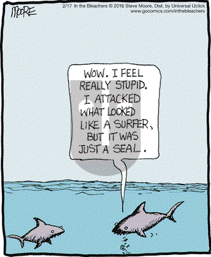 In the Bleachers on Wednesday February 17, 2016 Comic Strip