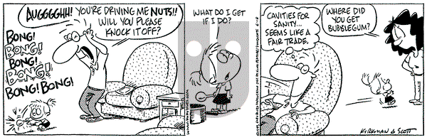 Baby Blues on Friday June 18, 1999 Comic Strip