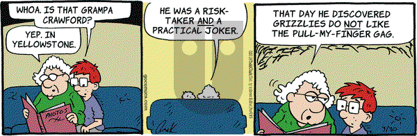 Lola on Friday March 30, 2018 Comic Strip