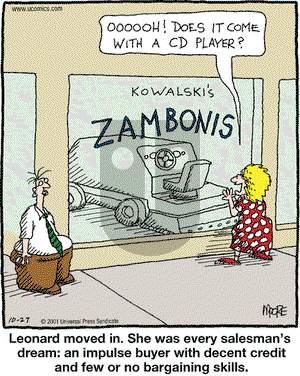In the Bleachers on Saturday October 27, 2001 Comic Strip