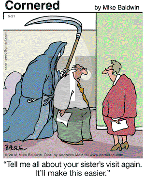 Cornered on Monday May 21, 2018 Comic Strip