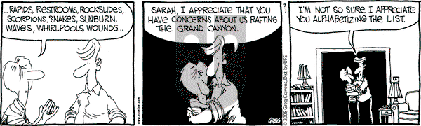 The Buckets on Monday July 7, 2008 Comic Strip