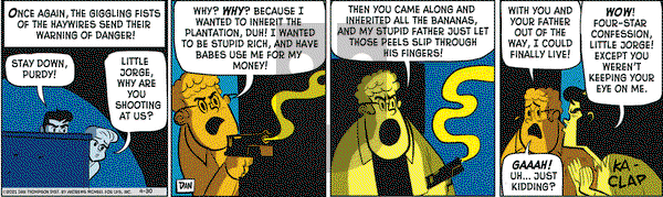 Rip Haywire on Friday April 30, 2021 Comic Strip