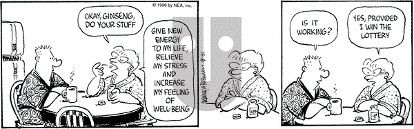 Betty on Saturday August 31, 1996 Comic Strip