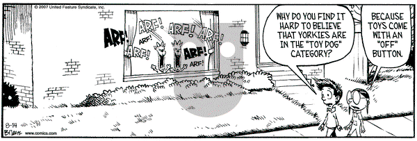 Grand Avenue on Tuesday August 14, 2007 Comic Strip