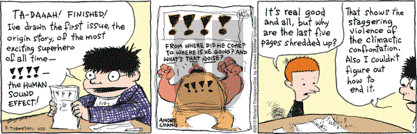 Cul de Sac on Thursday April 20, 2017 Comic Strip