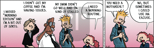Frazz on Friday April 27, 2018 Comic Strip