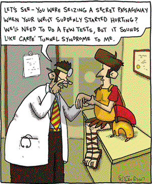 The Argyle Sweater on Saturday August 11, 2007 Comic Strip