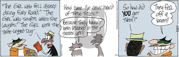 The Knight Life on Saturday October 3, 2015 Comic Strip