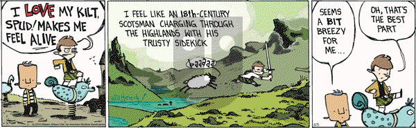 Wallace the Brave on Friday April 5, 2019 Comic Strip
