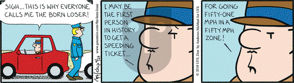 The Born Loser on Tuesday April 24, 2018 Comic Strip