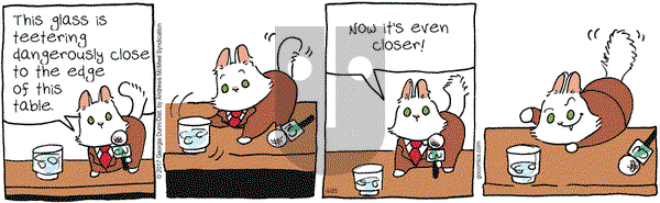 Breaking Cat News on Tuesday April 25, 2017 Comic Strip