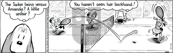 Fred Basset on Saturday July 29, 2006 Comic Strip