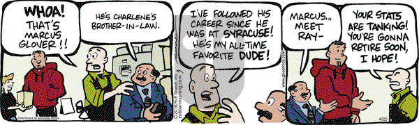 JumpStart on Monday April 25, 2016 Comic Strip