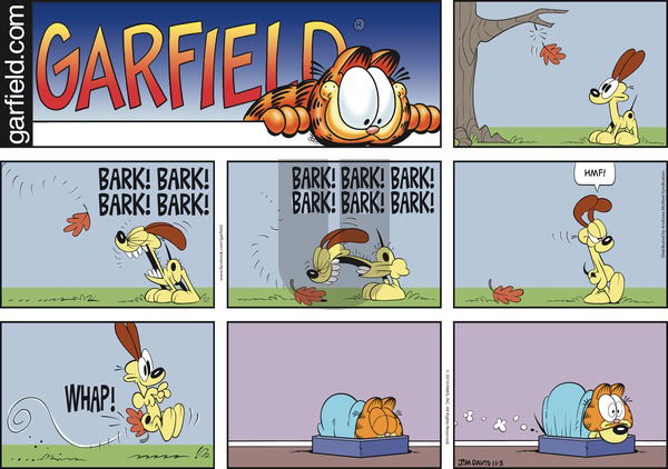 Garfield on Sunday November 3, 2019 Comic Strip