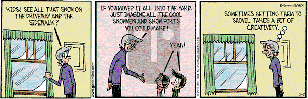 Grand Avenue on Saturday February 2, 2013 Comic Strip