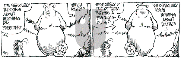 The Grizzwells on Saturday September 16, 2006 Comic Strip