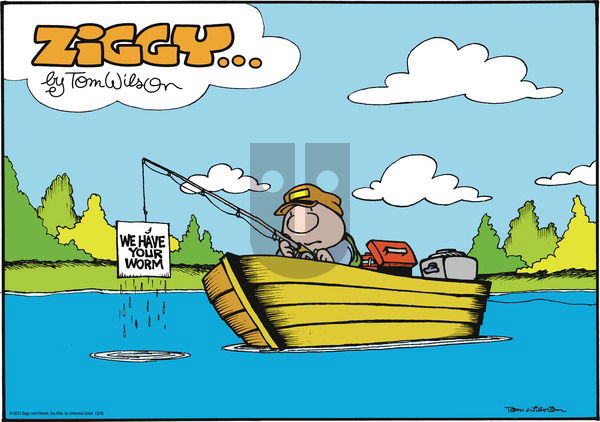 Ziggy on Sunday December 8, 2013 Comic Strip