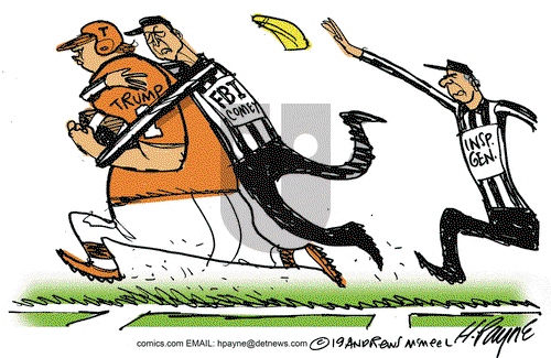 Henry Payne on Saturday August 31, 2019 Comic Strip