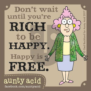 Aunty Acid on Wednesday November 22, 2017 Comic Strip