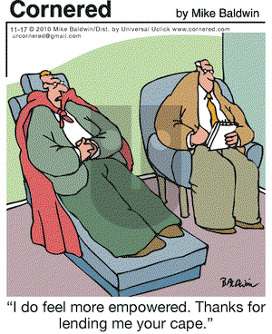 Cornered on Wednesday November 17, 2010 Comic Strip
