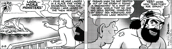Alley Oop on Tuesday August 15, 2006 Comic Strip
