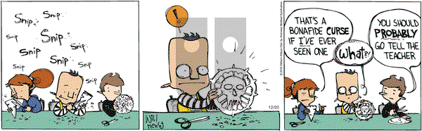 Wallace the Brave on Thursday December 20, 2018 Comic Strip