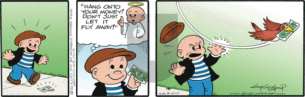 Nancy on Thursday August 3, 2017 Comic Strip