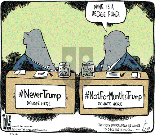 Tom Toles on Wednesday March 16, 2016 Comic Strip