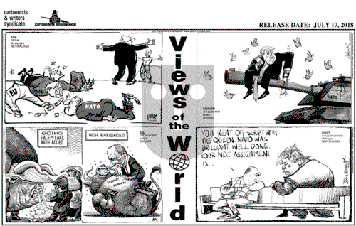 Views of the World on Tuesday July 17, 2018 Comic Strip