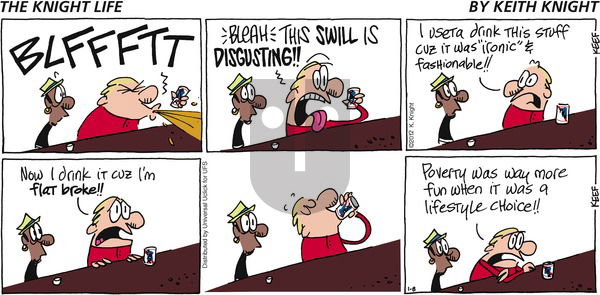 The Knight Life on Sunday January 8, 2012 Comic Strip