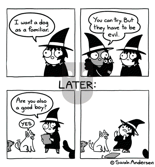 Sarah's Scribbles - Saturday October 14, 2023 Comic Strip