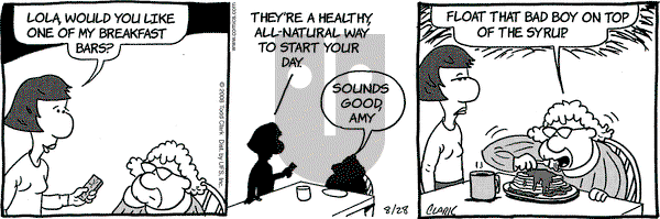 Lola on Thursday August 28, 2008 Comic Strip