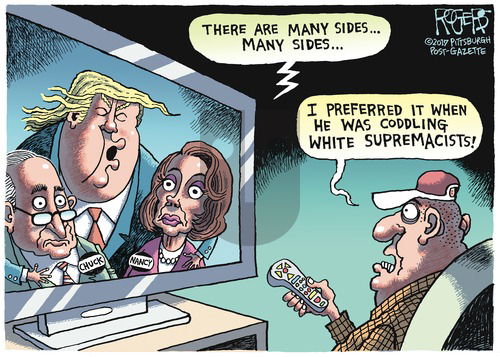 Rob Rogers on Sunday September 17, 2017 Comic Strip