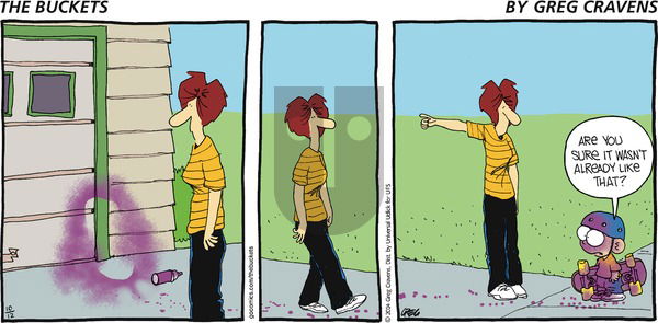 The Buckets on Sunday October 12, 2014 Comic Strip
