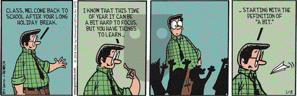 Grand Avenue on Monday January 2, 2017 Comic Strip