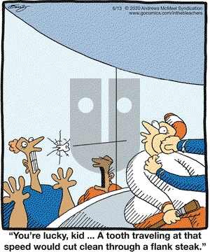 In the Bleachers on Saturday June 13, 2020 Comic Strip