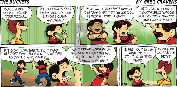 The Buckets on Sunday November 8, 2020 Comic Strip