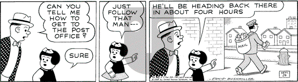 Nancy - Friday September 26, 1969 Comic Strip