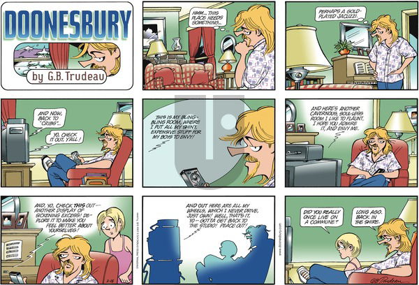 Doonesbury on Sunday February 15, 2004 Comic Strip