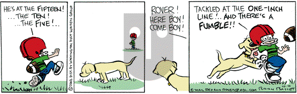 Red and Rover on Thursday October 10, 2002 Comic Strip