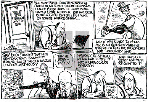 Pat Oliphant on Wednesday September 13, 2000 Comic Strip
