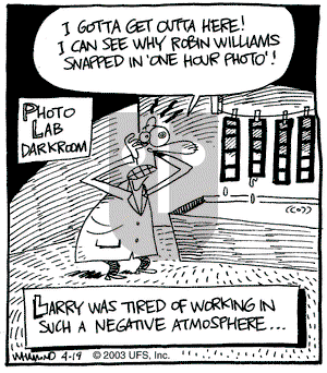 Reality Check on Saturday April 19, 2003 Comic Strip