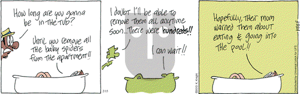 The Knight Life on Friday February 15, 2013 Comic Strip