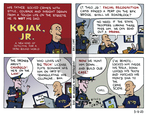 Ted Rall - Monday March 13, 2023 Comic Strip