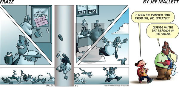 Frazz on Sunday March 6, 2016 Comic Strip